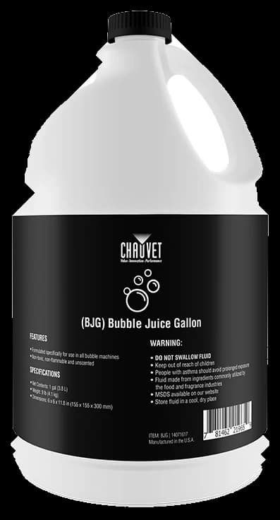 BJG (Bubble Juice Gallon) – ürün görseli (CHAUVET DJ)