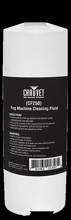 Fog Machine Cleaning Fluid (CF250) – ürün görseli (CHAUVET DJ)