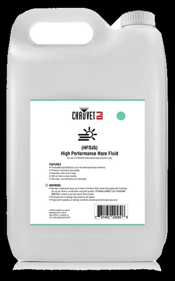 High Performance Haze Fluid (HFDJ5) – ürün görseli (CHAUVET DJ)