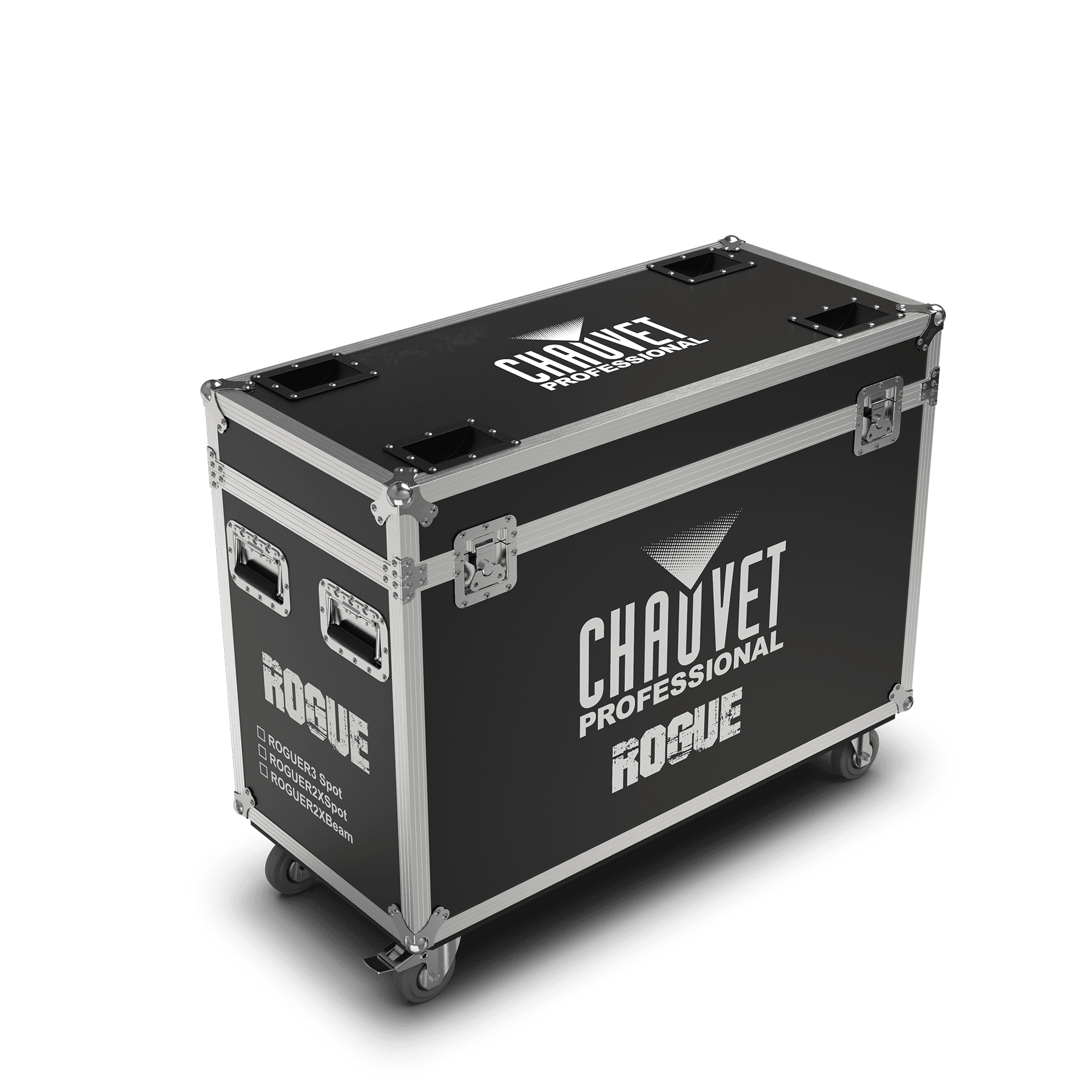 Rogue R2X Spot and R3 Spot (2) Road Case – ürün görseli (CHAUVET Professional)