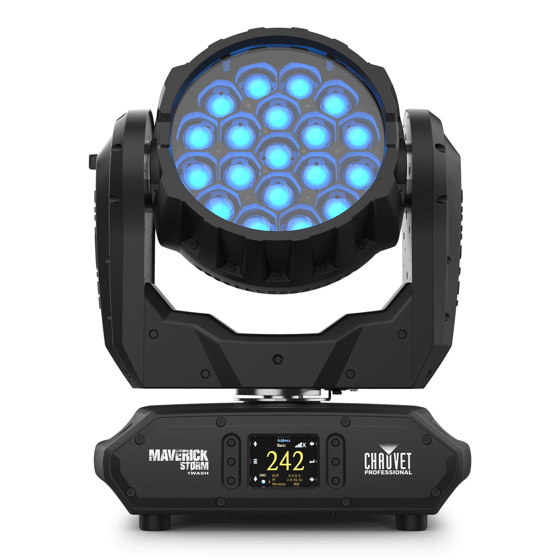 Maverick Storm 1 Wash – ürün görseli (CHAUVET Professional)