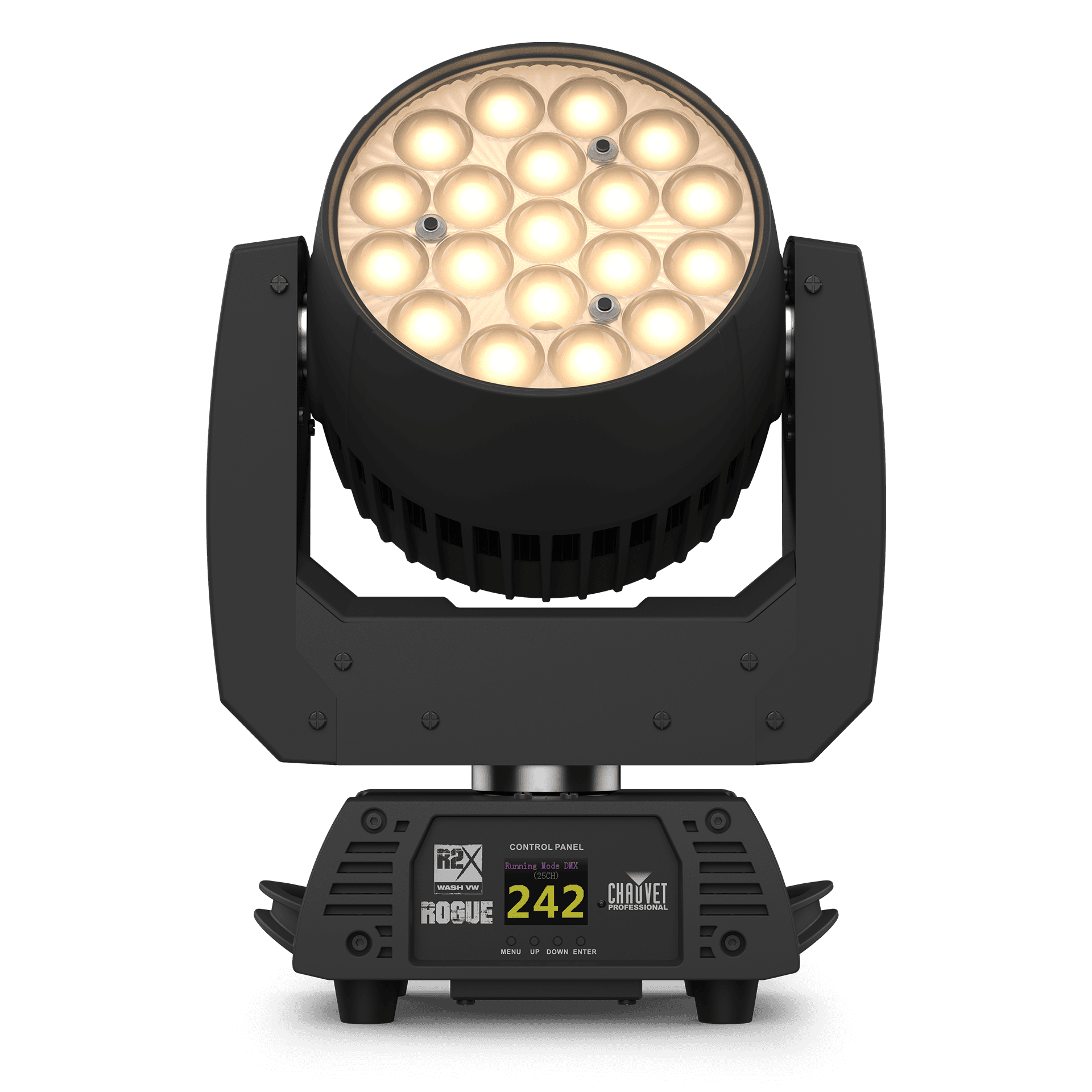 Rogue R2X Wash VW – ürün görseli (CHAUVET Professional)