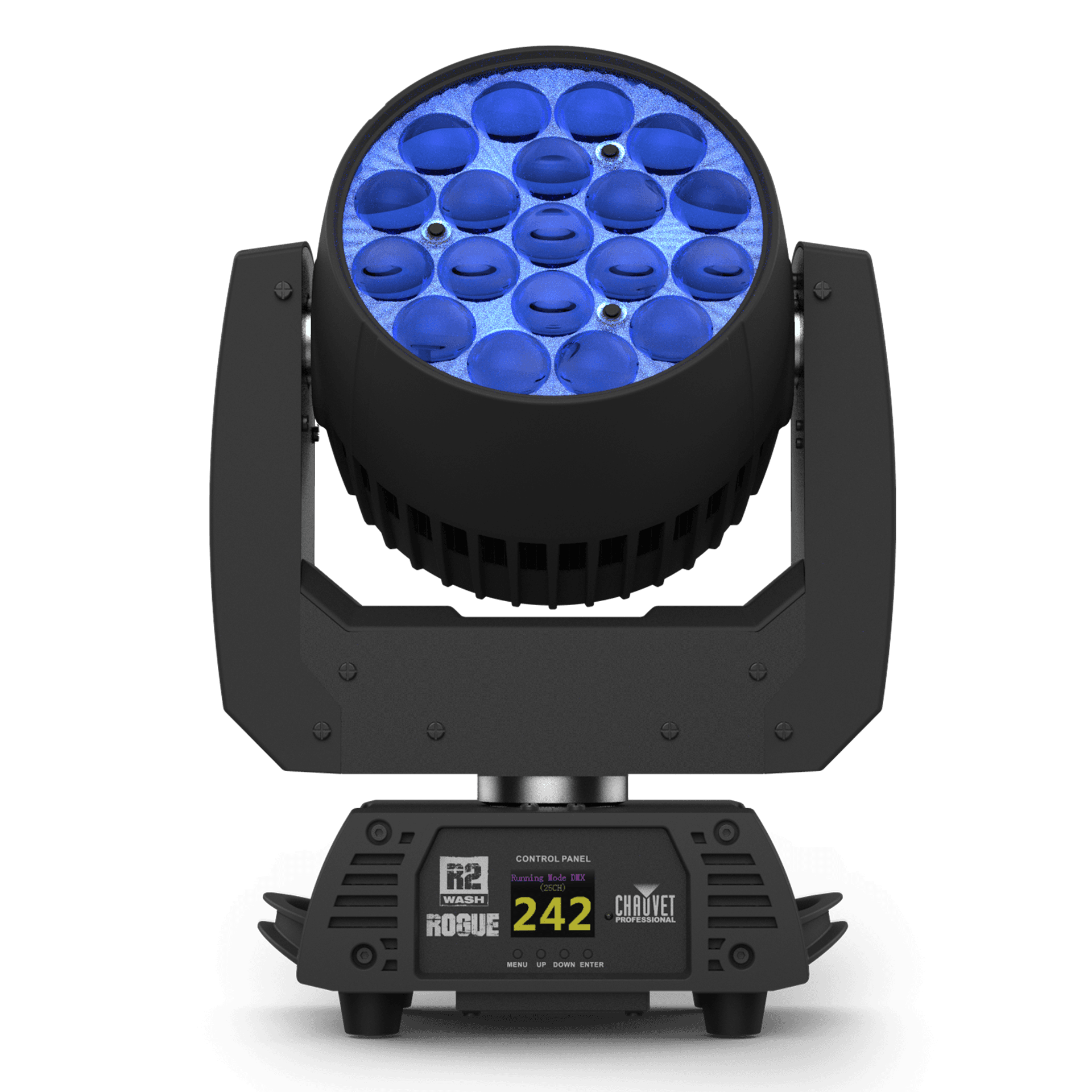 Rogue R2 Wash – ürün görseli (CHAUVET Professional)