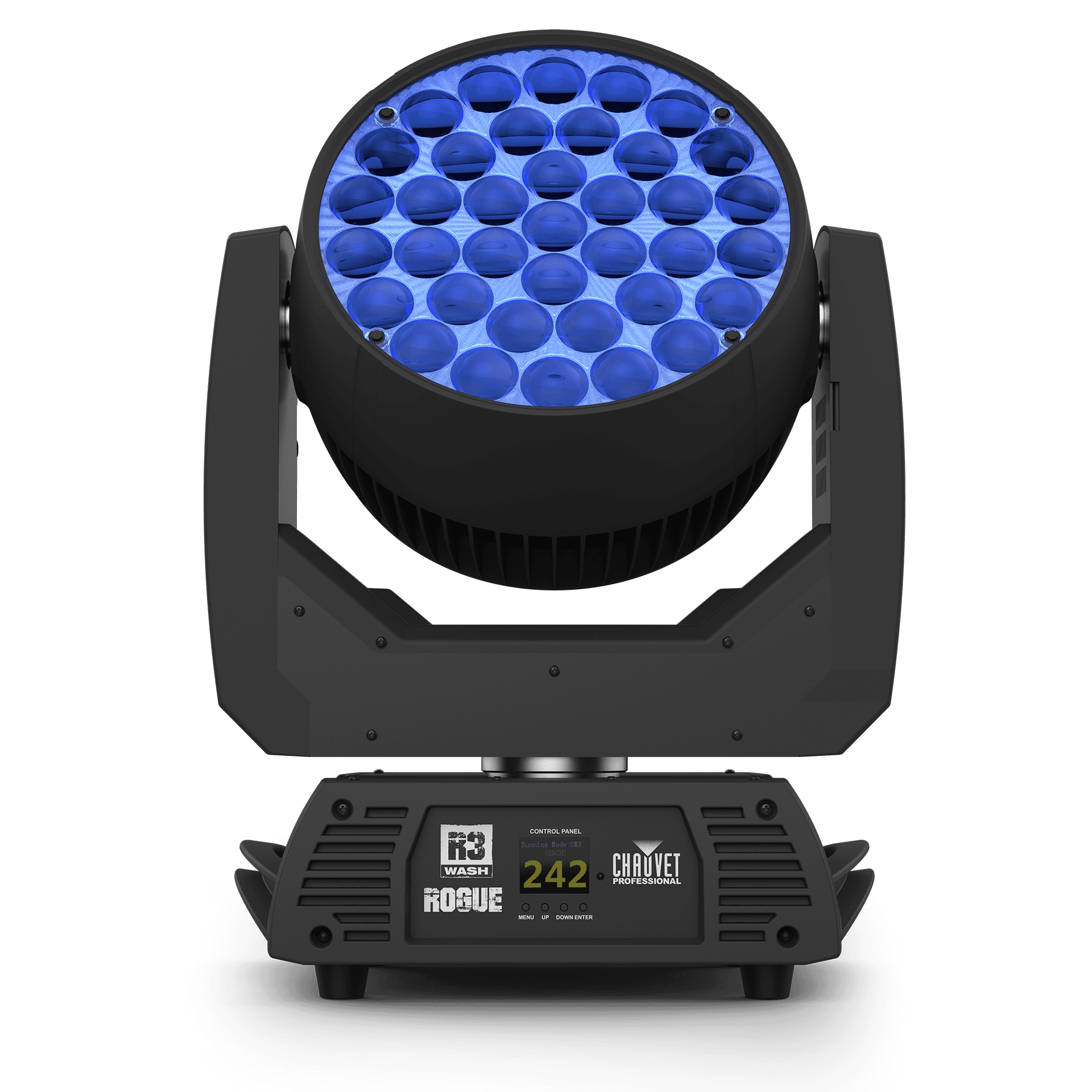 Rogue R3 Wash – ürün görseli (CHAUVET Professional)
